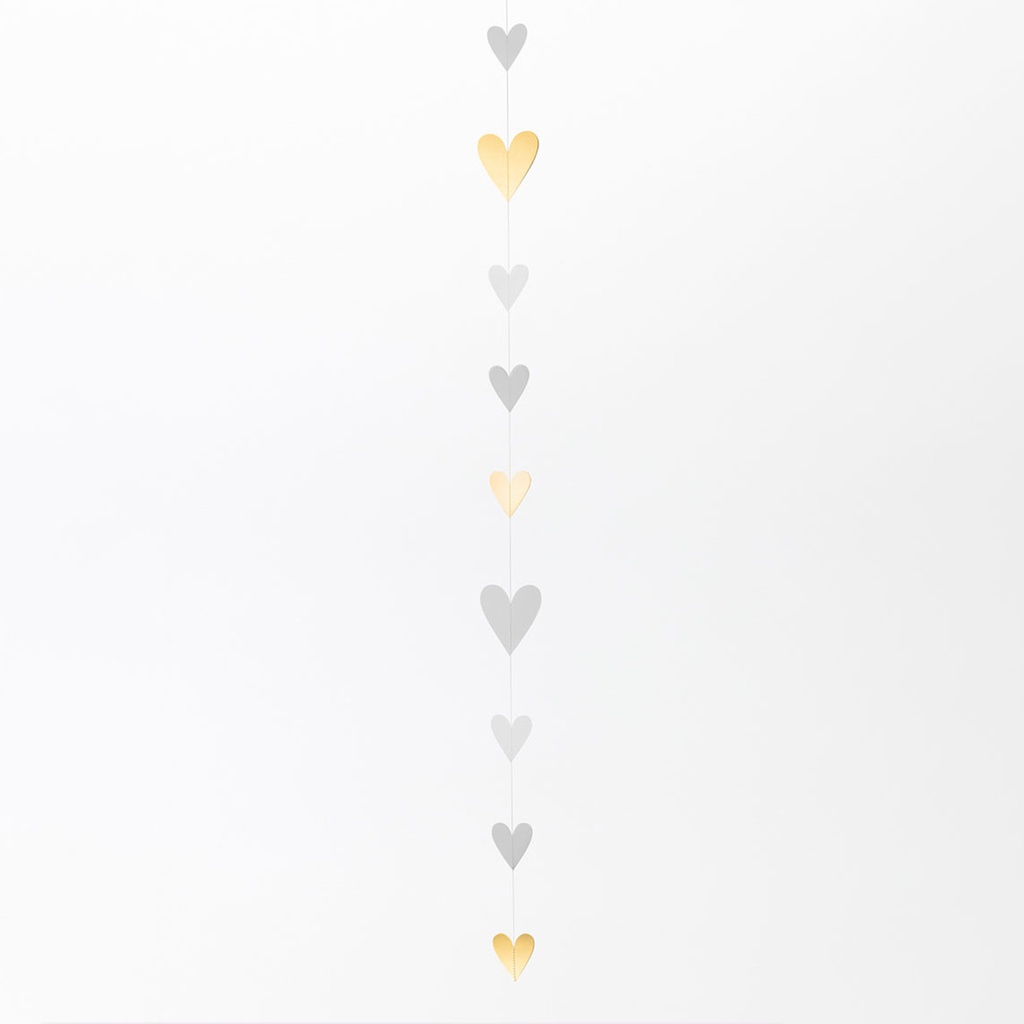 Guirlande en Papier - Coeur 