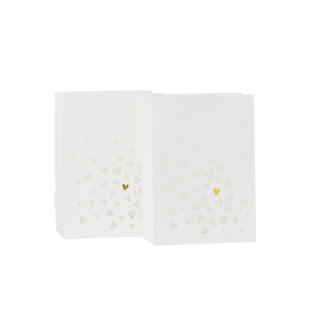 Photophore en Papier - Coeur 
