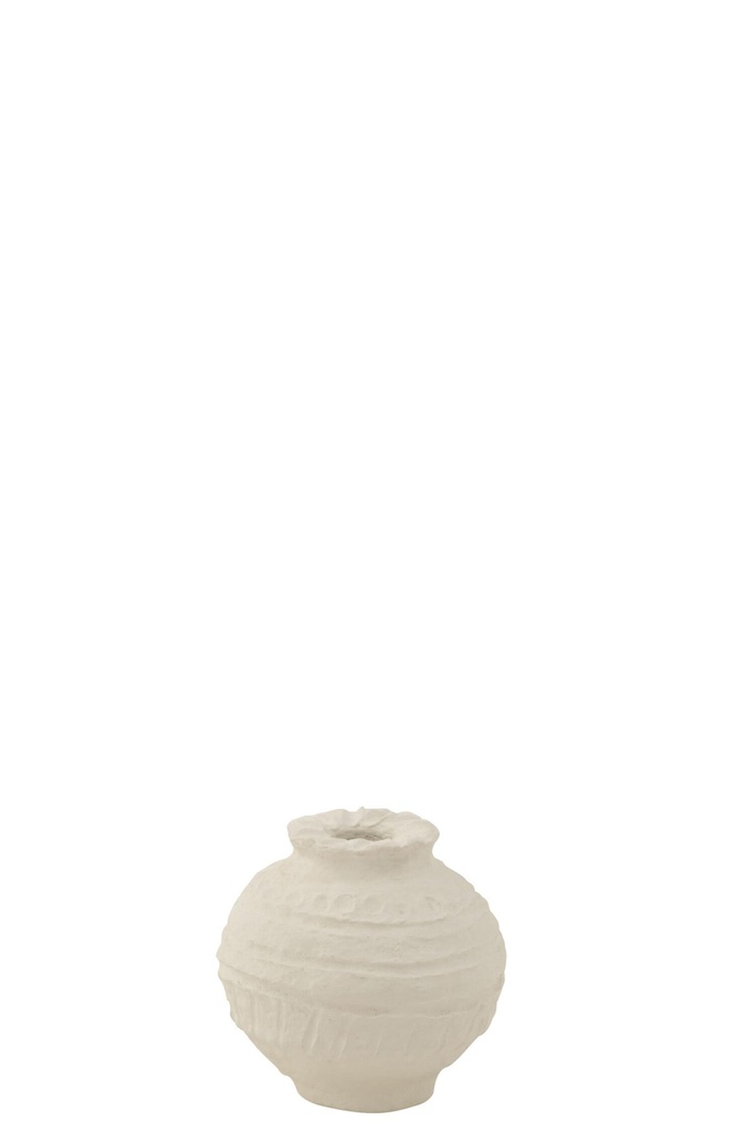 Vase en Papier Mâché 