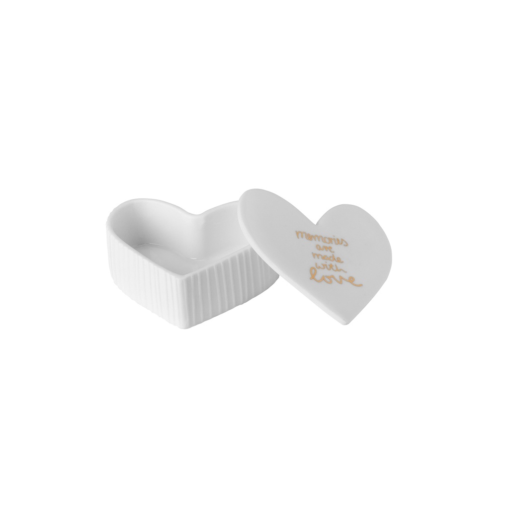Boîte en Porcelaine - Memories made with Love
