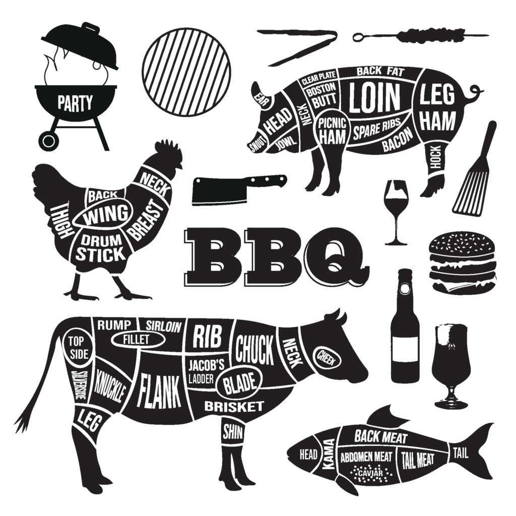Serviette BBQ