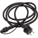 Prise Outdoor Guirlande Noire 1,8m - Extra Connecta