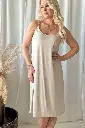 BYPIAS - Robe Bamboo Slip (beige)