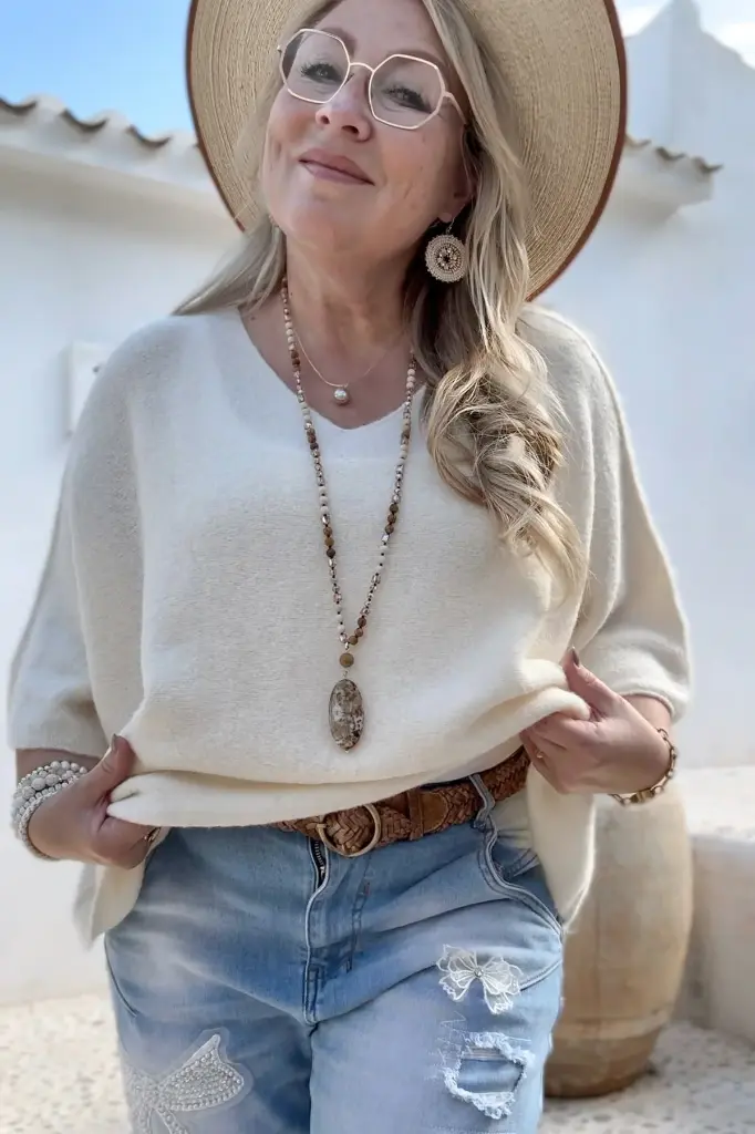 BYPIAS - Pull Blaine (off white)