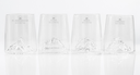 Coffret 4 Verres Shoot- Montagnes Suisses