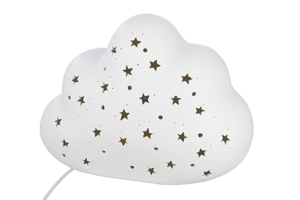 Lampe en Porcelaine - Nuage