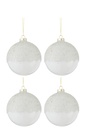 Boule de Noël - Givrée (4 pces)