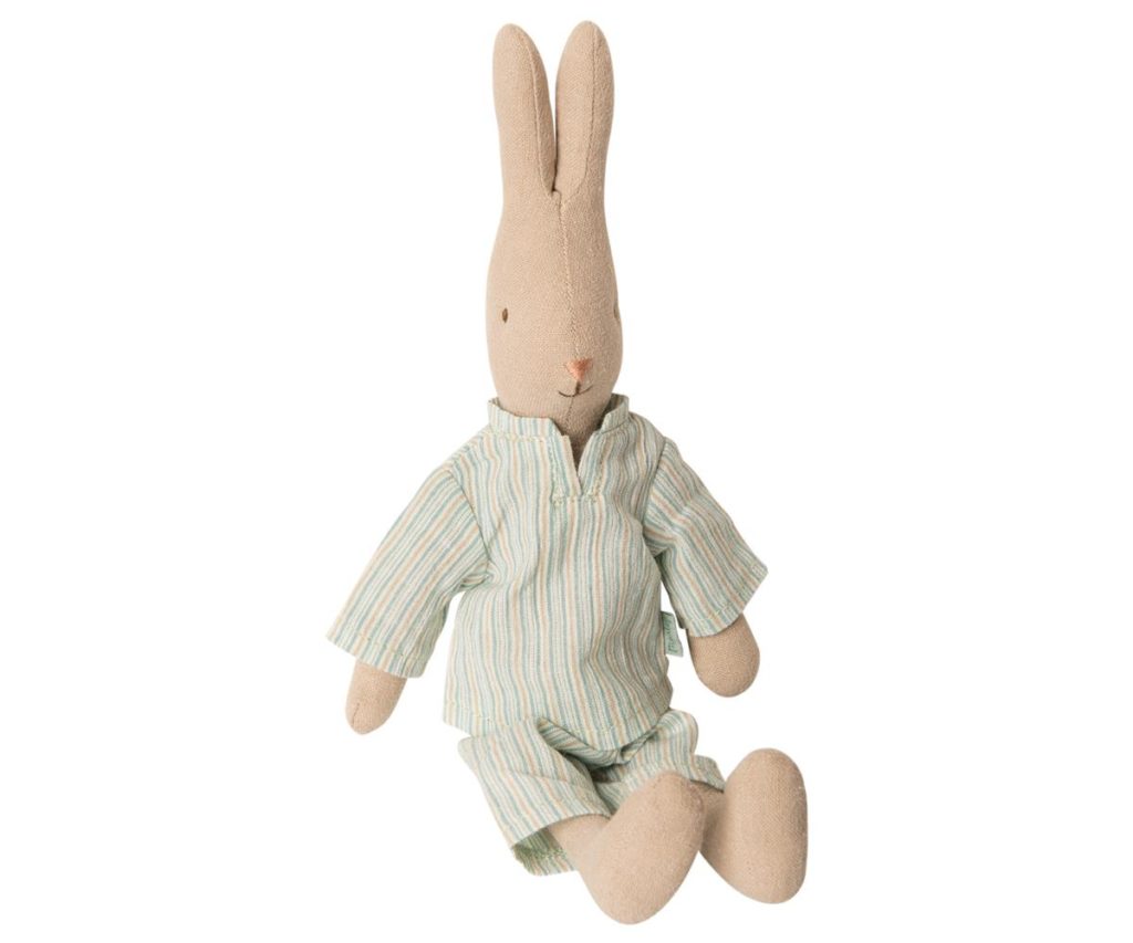 Maison de poupée - lapin en pyjama (taille 1)