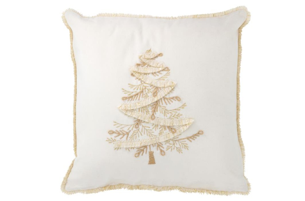 Coussin Hiver - Sapin Guirlande