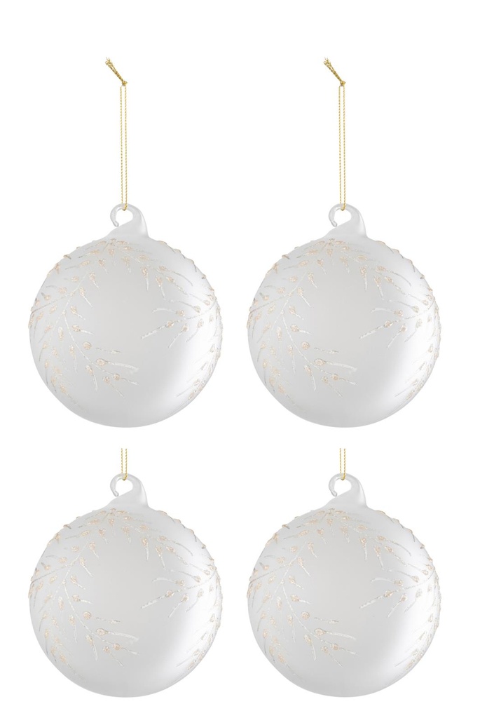 Boule de Noël - Feuille (pièce)