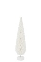 Sapin de Noël - Blanc Perlé (grand)