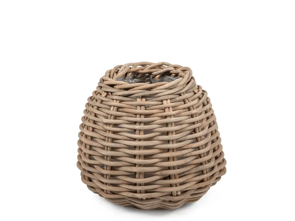 Cache-Pot en Rotin - Apple