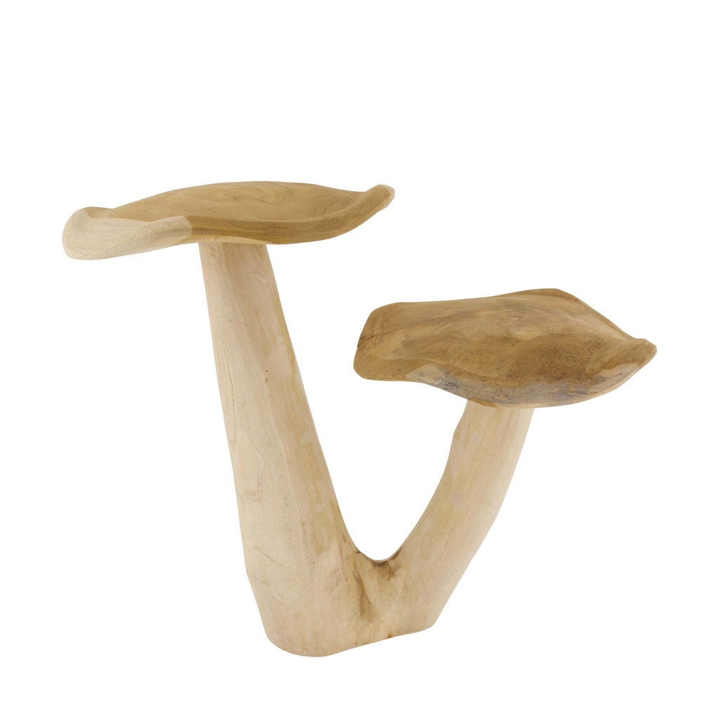 Champignon en Teck - Duo