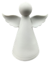 Ange en Porcelaine - LED