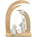 Crèche en Bois - LED 