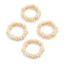 Rond de Serviette -  Pearl (4 pièces)