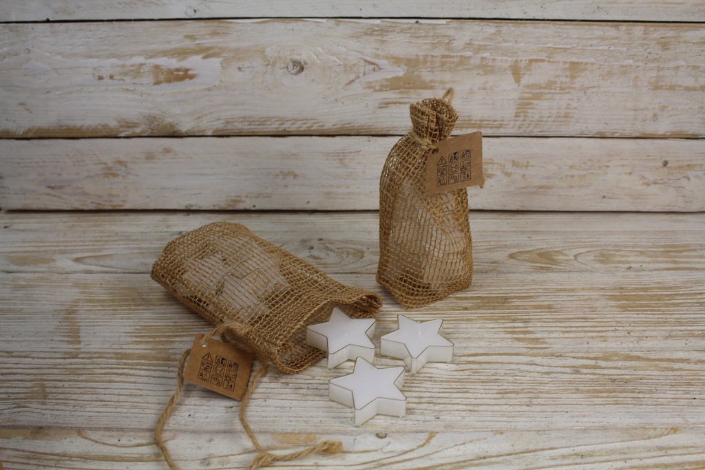 Bougie réchaud - Étoile 