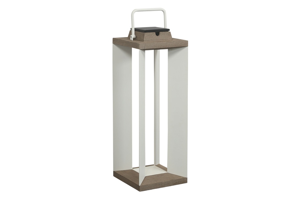 Lanterne Solaire - TeckAlu (H65,5)