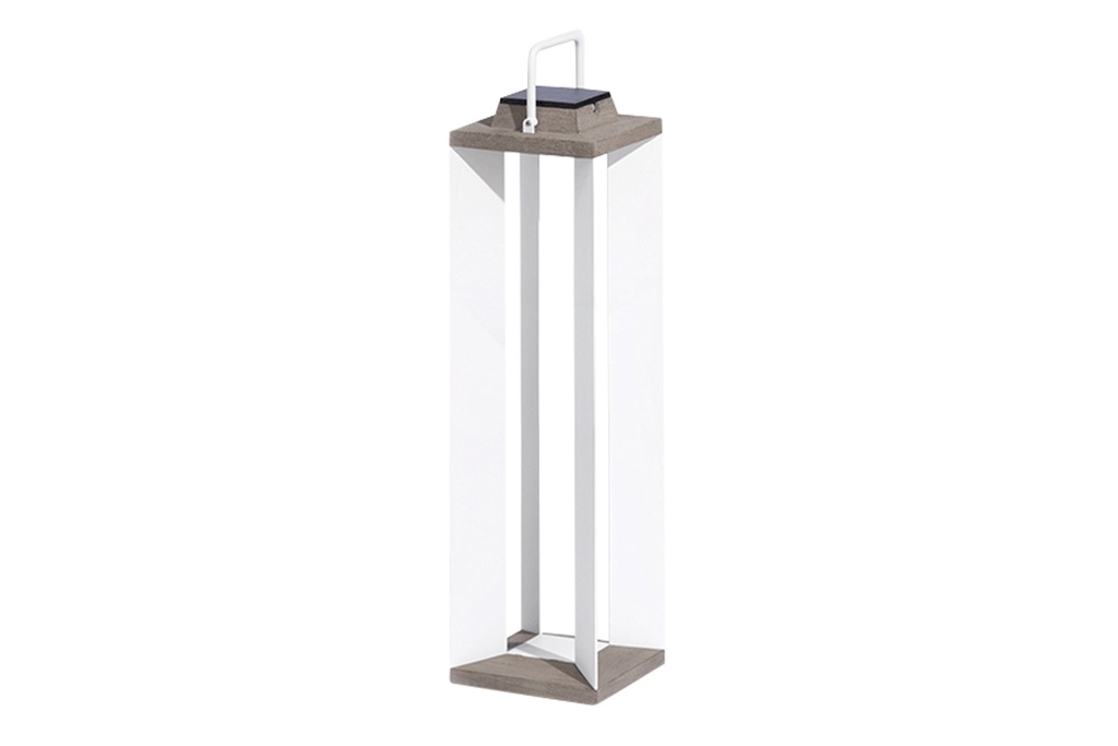 Lanterne Solaire - TeckAlu (H90)