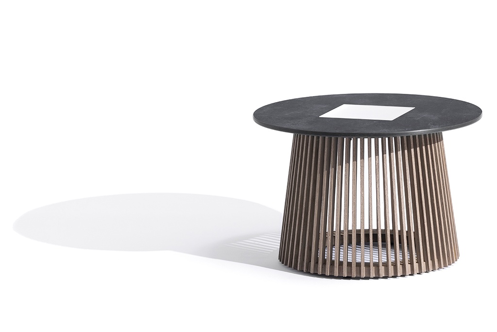 Table Basse Solaire - Tecka (diam 50)