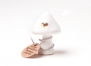 Champignon en Porcelaine - Coeur Or