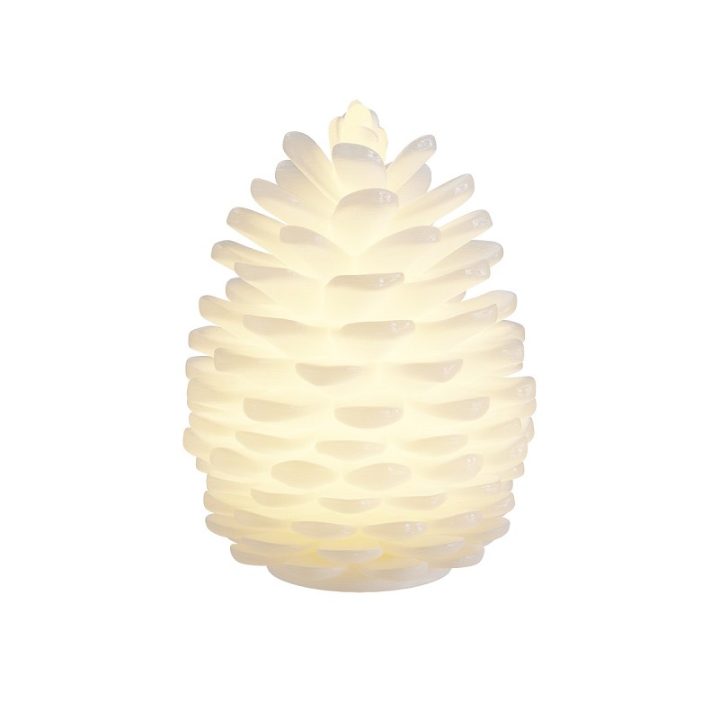 Bougie LED Blanc - Pive (13 cm)