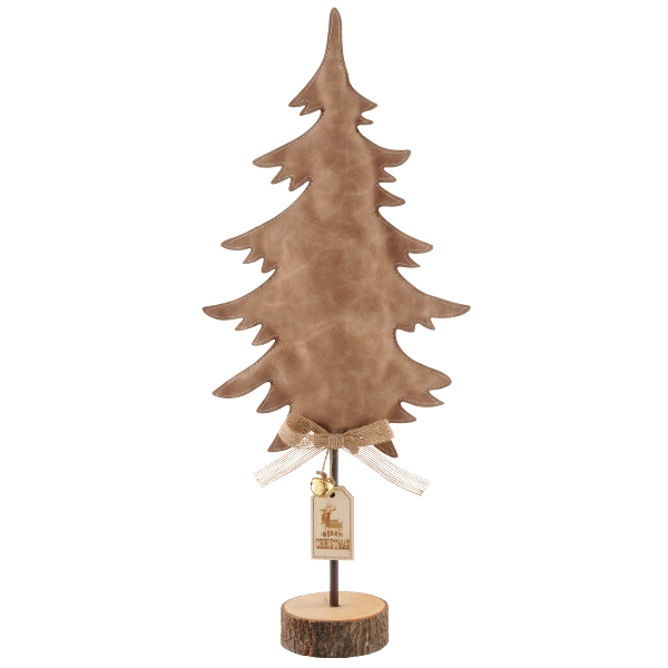 Sapin Faux Cuir - Brun