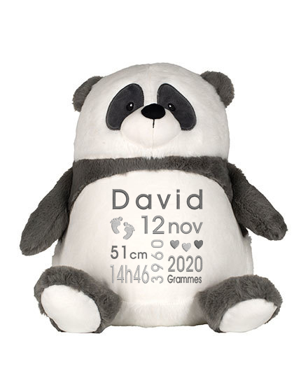 Peluche Personnalisable - Panda