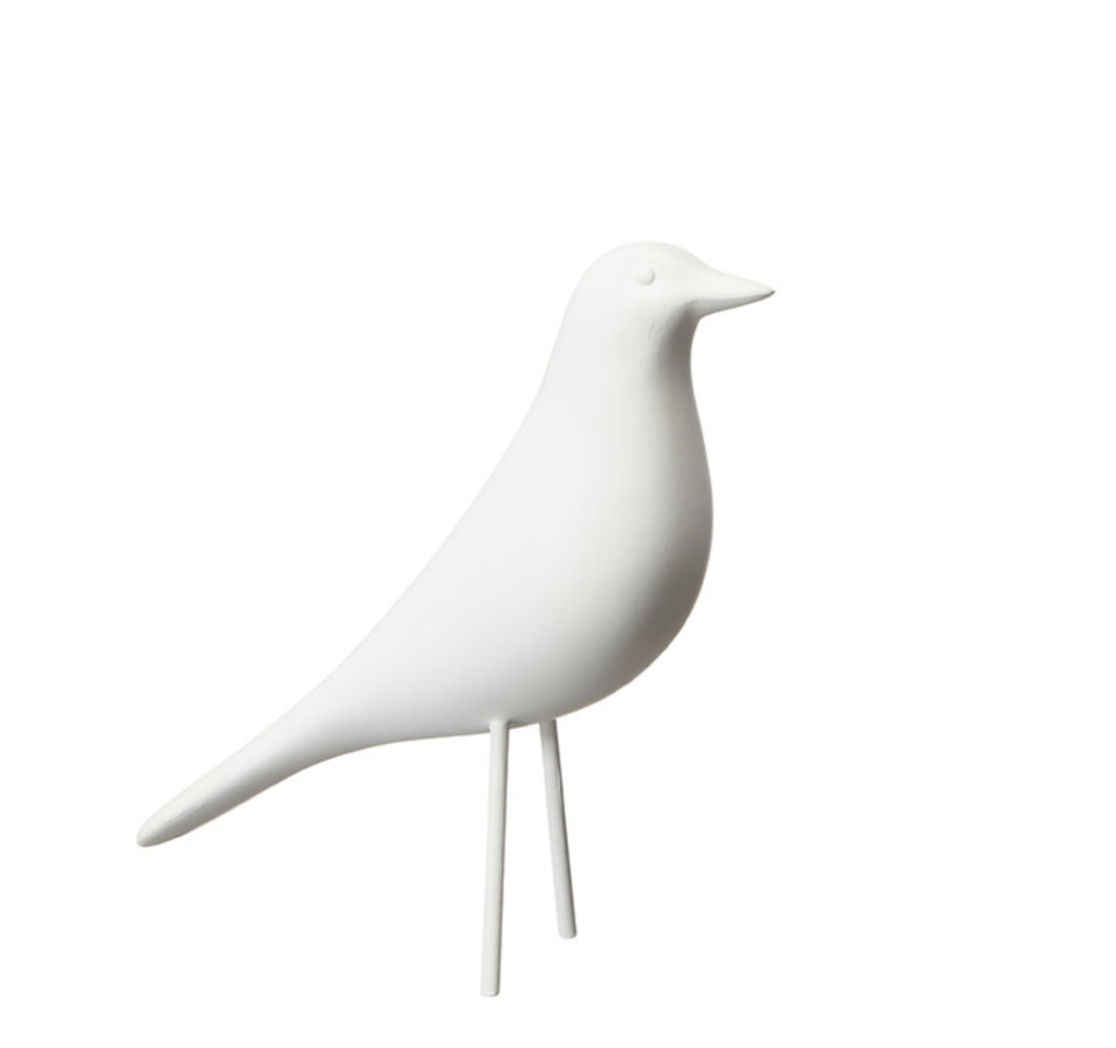 Oiseau Blanc à Poser