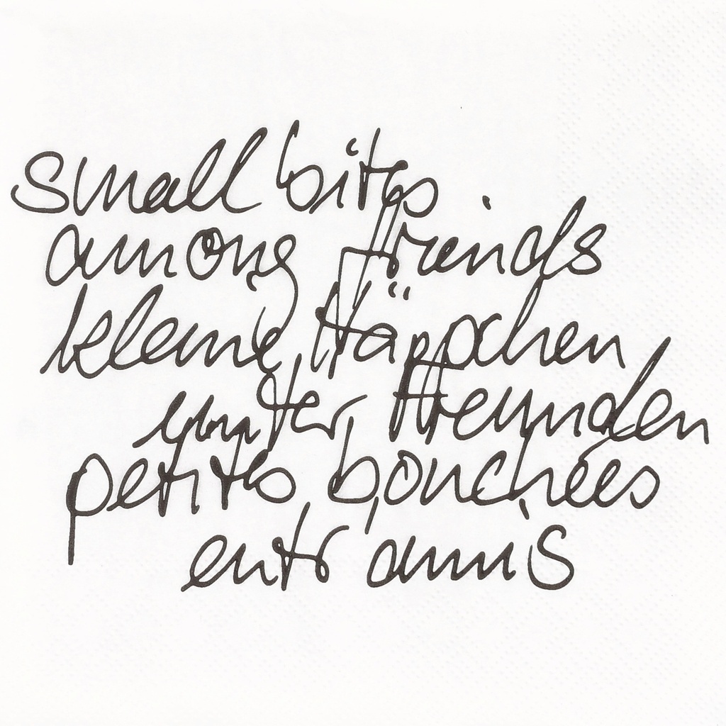 Serviettes - Small Bites
