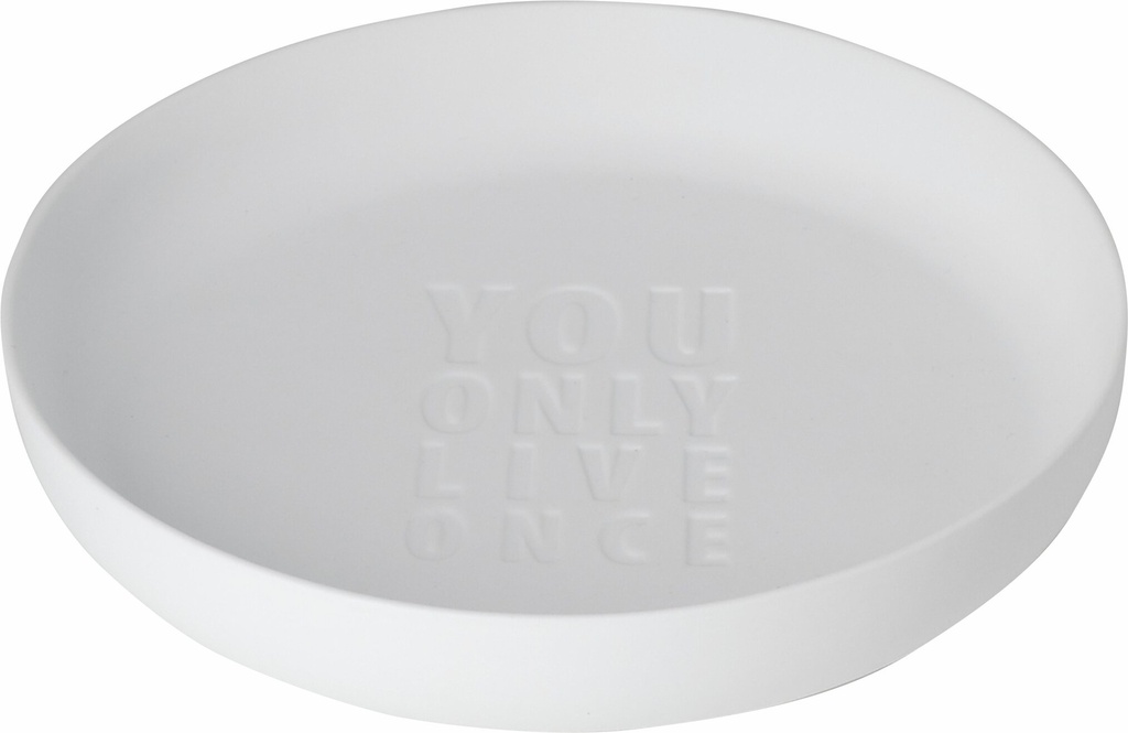 Plat en Porcelaine - You Only