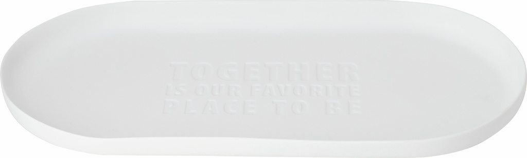 Plat en Porcelaine - Together 