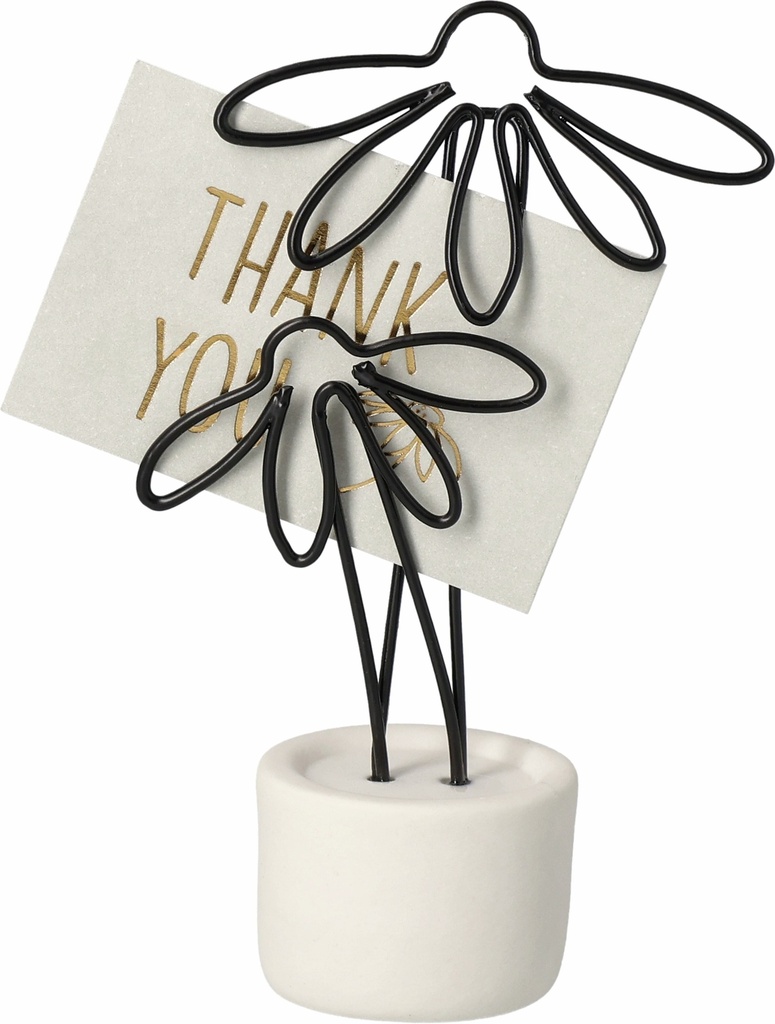 Porte-Carte - Pot de Fleur "Thank You"