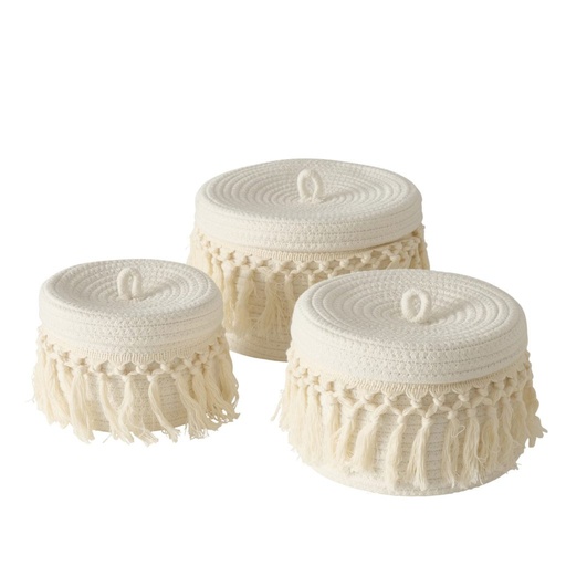 Panier macramé Alvino