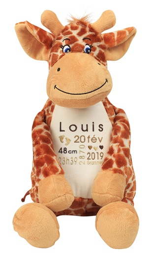 [4573] Peluche personnalisable Girafe