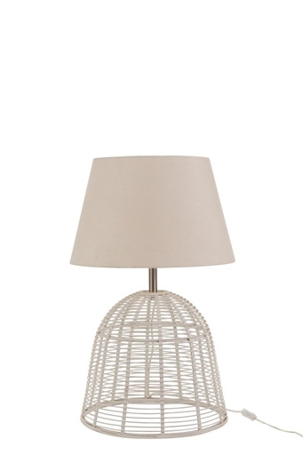 [33599] Lampe avec abat-jour « Bambou »