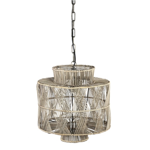 [12703] Lampe Suspension - Bambou
