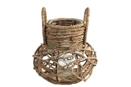 [20430] Lanterne « Cass » en fibre naturelle