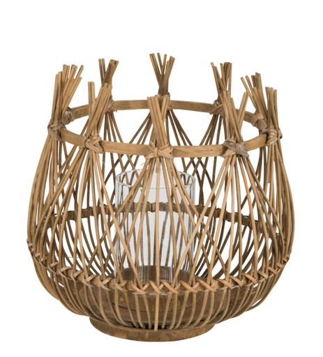 [39361] Lanterne Boule Bambou