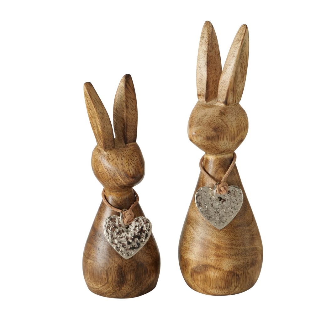 Lapin en bois Harli