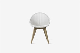 [33752] Chaise « Avril Dining White Pure »