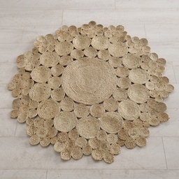 [33115] Tapis rond « Brody » en jute
