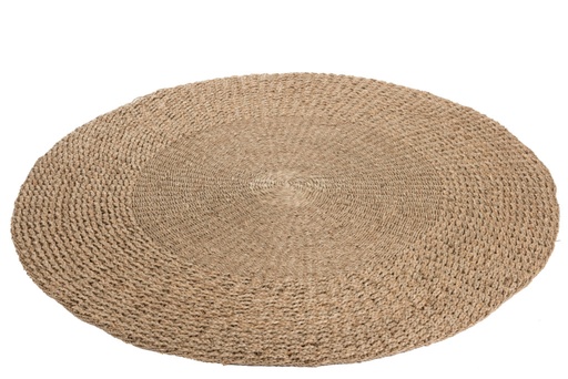 [70816] Tapis Rond Zostere - Jute (120cm)