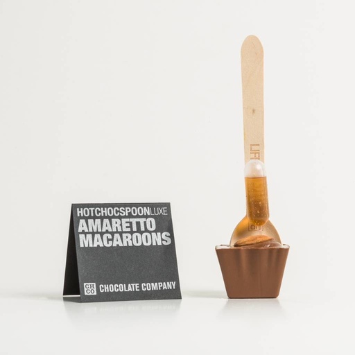 [2118] Chocolat Chaud Amaretto-Macarons