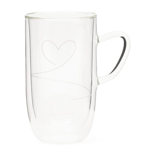 [52388] Tasse en Verre - Coeur (grand)