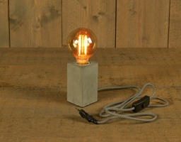 [80353] Socle Lampe Béton Loga
