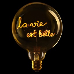 [55292] Ampoule Elio - La vie est belle (ambrée)