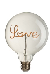 [37539] Ampoule LED « LOVE » (transparent)