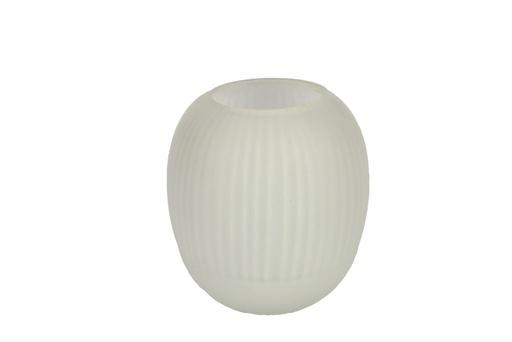 [48350] Vase blanc « Ginny »