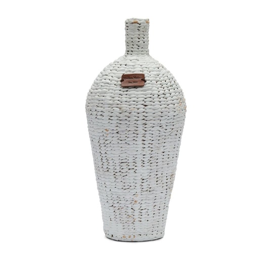 [35361] Vase Blanc Jacinthe